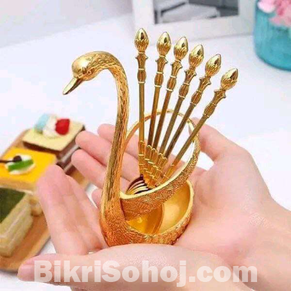 Golden Spoon Showpiece